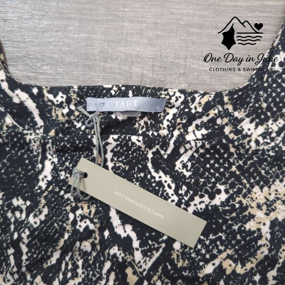 Tart Collection Snake Print Body Con Dress Size M - Picture 2 of 5